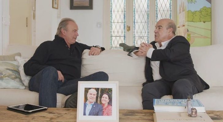 Bertín Osborne y Antonio Resines charlan en 'Mi casa es la tuya'