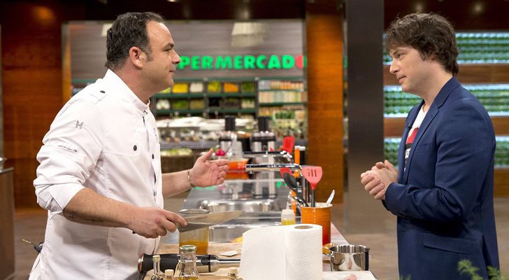 Ángel León y Jordi Cruz en 'MasterChef'