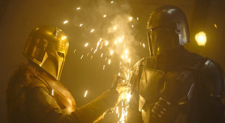 El mandaloriano forja su nueva armadura