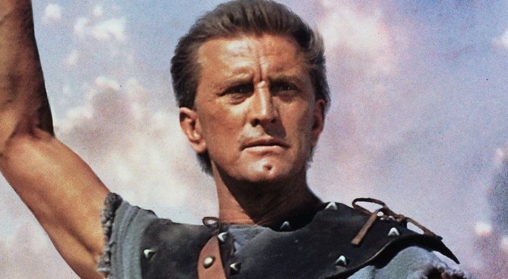 Kirk Douglas, en "Espartaco"