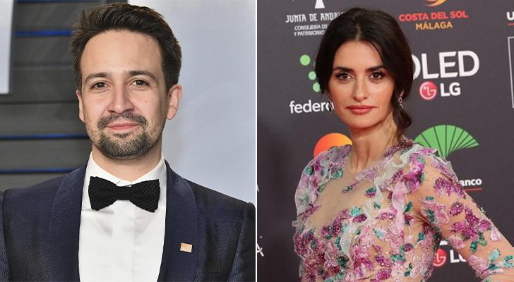 Lin-Manuel Miranda y Penélope Cruz