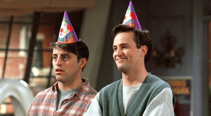 Matt LeBlanc y Matthew Perry en &#39;Friends&#39;