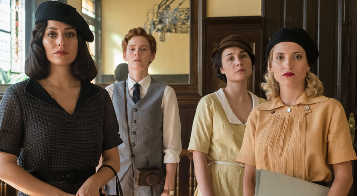 Protagonistas de 'Las chicas del cable'