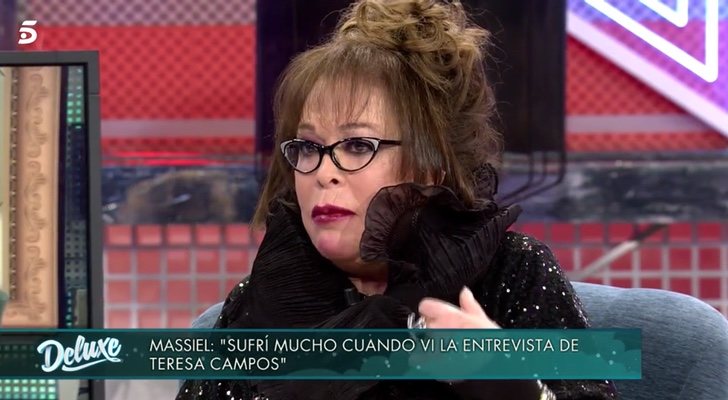 Massiel opina sobre la ruptura de María Teresa Campos y Edmundo Arrocet en 'Sábado Deluxe'