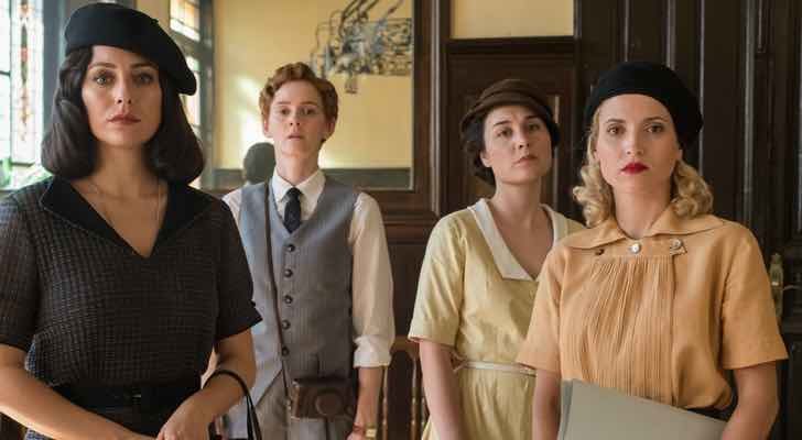 Protagonistas de &#39;Las chicas del cable&#39;