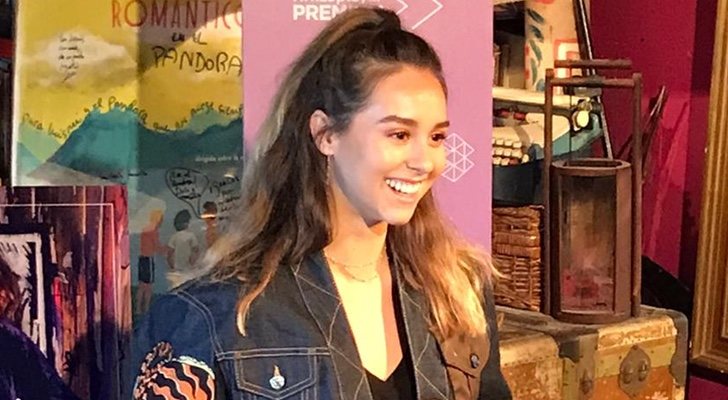 Paula Usero durante la presentación de '#Luimelia'