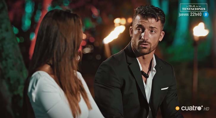 Rubén comunica su decisión a Fani en la hoguera final de &#39;La isla de las tentaciones&#39;