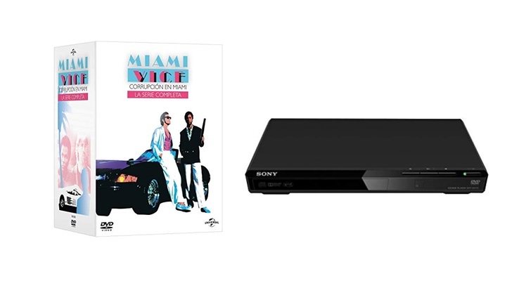 'Corrupción en Miami' y reproductor de DVD