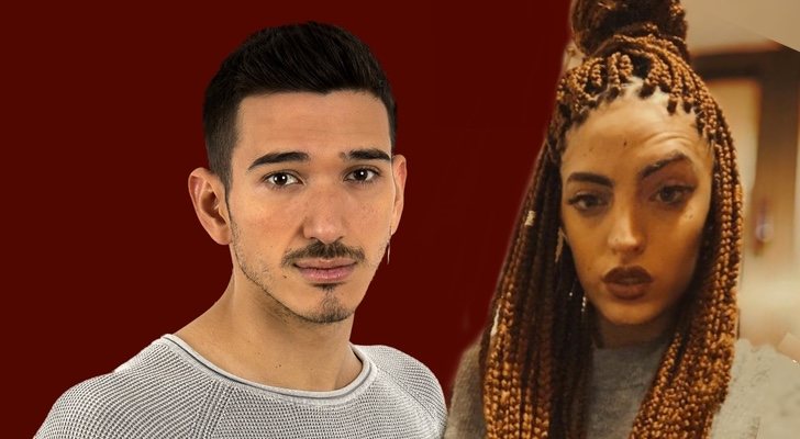 Bruno ('OT 2020') y su novia, Claudia Hestia