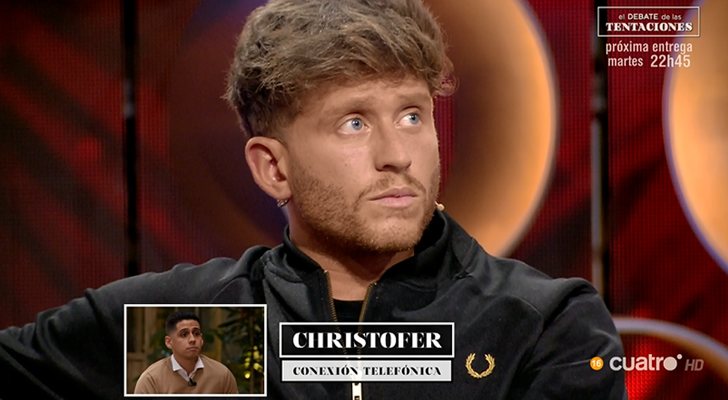 Gonzalo, durante su conversación con Christofer en 'El debate de las tentaciones'