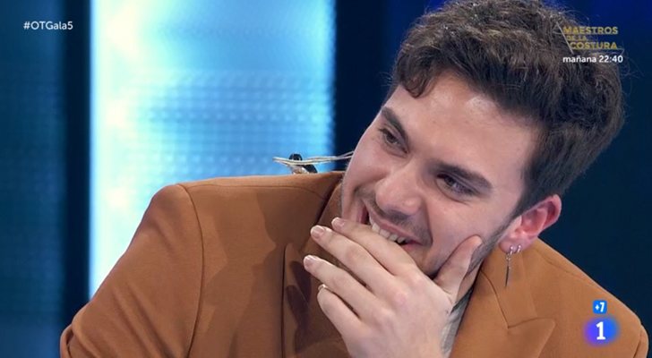 Javy, emocionado al conocer el éxito de &quot;Qué sabrá Neruda&quot; en la Gala 5 de &#39;OT 2020&#39;
