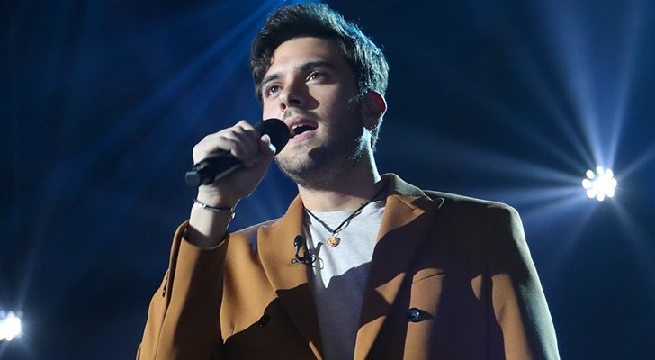 Javy Ramírez interpretando "Qué sabrá Neruda" en 'OT 2020'
