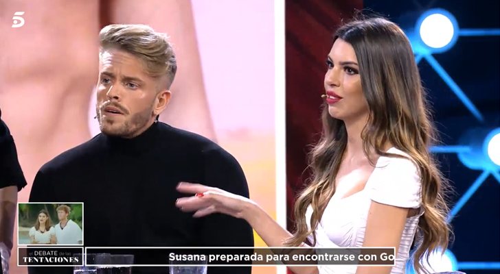 Andrea marca distancia con Óscar en 'El debate de las tentaciones'