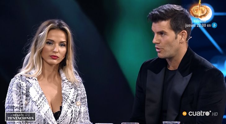 Adelina y José durante su paso por &#39;El debate de las tentaciones&#39;