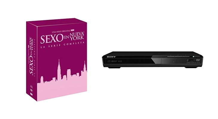 &#39;Sexo en Nueva York&#39; y reproductor de DVD
