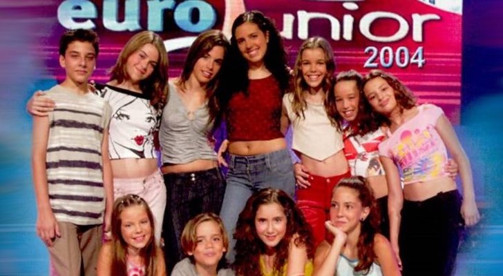 Los concursantes de 'Eurojunior 2004'