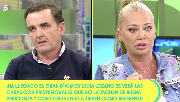 Belén Esteban y Antonio Montero, cara a cara