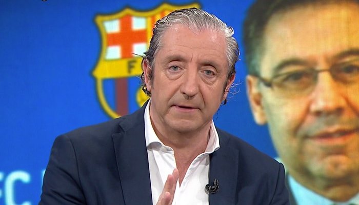 Josep Pedrerol en su último programa en 'El Chiringuito', el pasado 17 de febrero