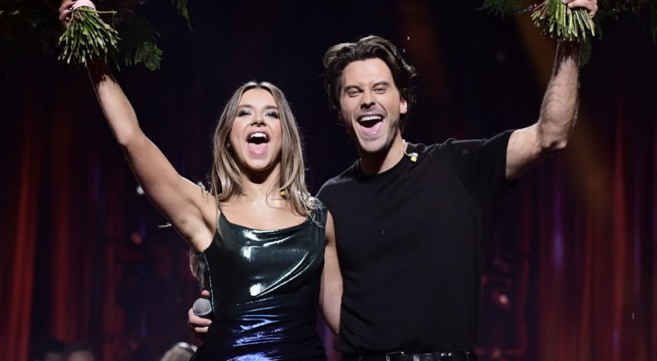 Victor Crone y Hanna Ferm (Melodifestivalen 2020)