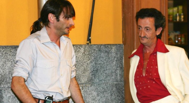 Fernando Tejero y Eduargo Gómez como Emilio y Mariano en 'Aquí no hay quien viva'