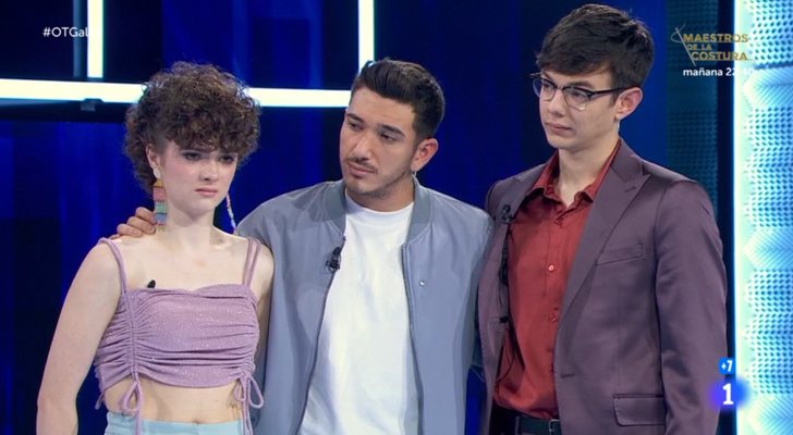 Anne, Bruno y Flavio, antes de conocer la expulsión de la primera en 'OT 2020'