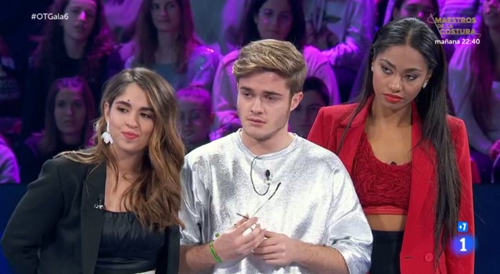 Anaju, Gèrard y Nia, concursantes más votados como favoritos en la Gala 6 de 'OT 2020'