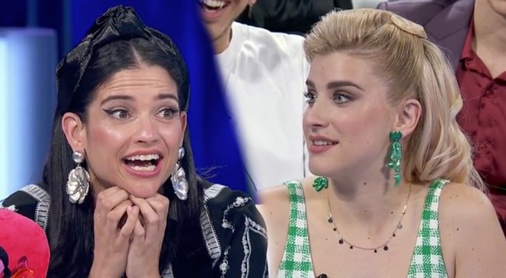 Natalia Jiménez y Samantha durante su conversación