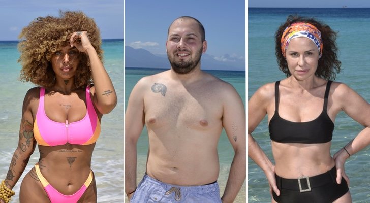 Yiya, José Antonio Avilés y Vicky Larraz