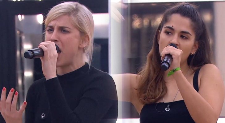Samantha y Anaju en el primer pase de micros de la Gala 7 de &#39;OT 2020&#39;