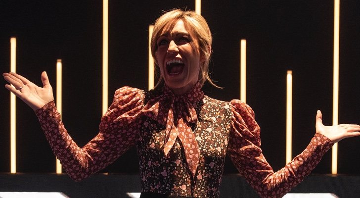 Luján Argüelles, donde los concursantes de 'La báscula' se pesan