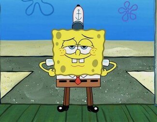 'Bob Esponja' disfruta cocinando en el Crustáceo Cascarudo viviendo en una piña debajo del mar