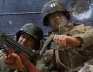 Tom Hanks en "Salvar al soldado Ryan"