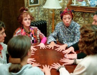 Película con Chus Lampreave y Pilar Bardem