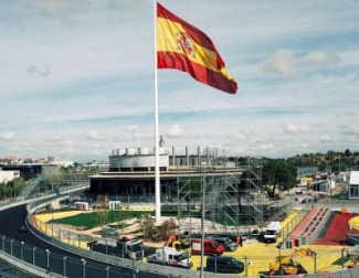 Clasificación del GP de España desde Madrid