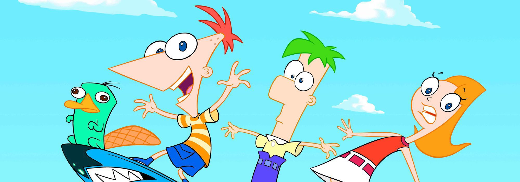 Personajes Phineas y Ferb. Reparto de actores