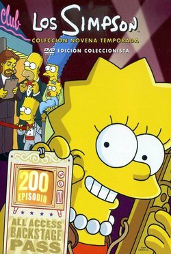 Cartel de la temporada 9 de Los Simpson