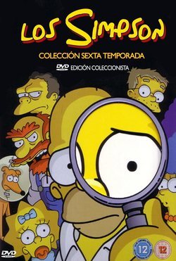 Cartel de la temporada 6 de Los Simpson