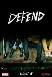 Cartel de Marvel - The Defenders