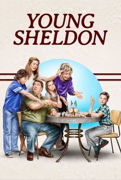 Cartel de la temporada 2 de El joven Sheldon
