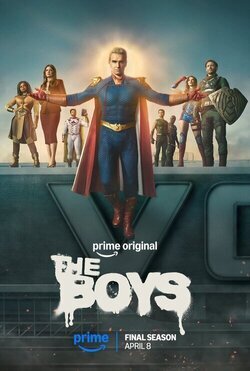 Cartel de la temporada 5 de The Boys