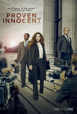 Cartel de la temporada 1 de Proven Innocent