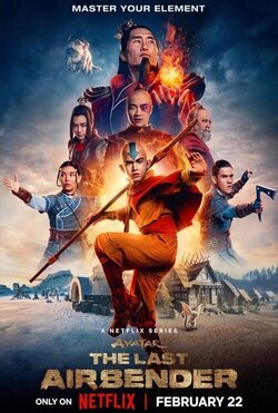 Cartel de la temporada 2 de Avatar: La leyenda de Aang