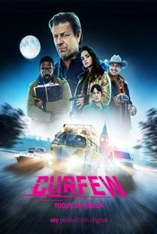 Cartel de Curfew (Toque de queda)