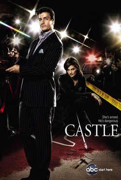 Cartel de la temporada 2 de Castle