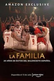 Cartel de La familia del baloncesto español