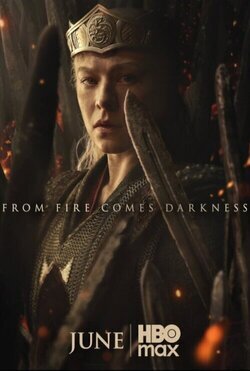 Cartel de la temporada 3 de La Casa del Dragón