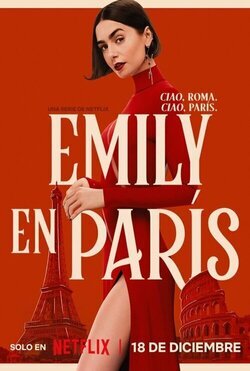 Cartel de la temporada 5 de Emily en París
