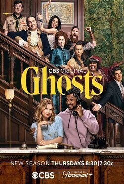 Cartel de la temporada 6 de Ghosts