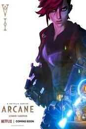 Cartel de Arcane: League of Legends
