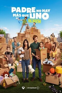 Cartel de la temporada 1 de Padre no hay más que uno, la serie